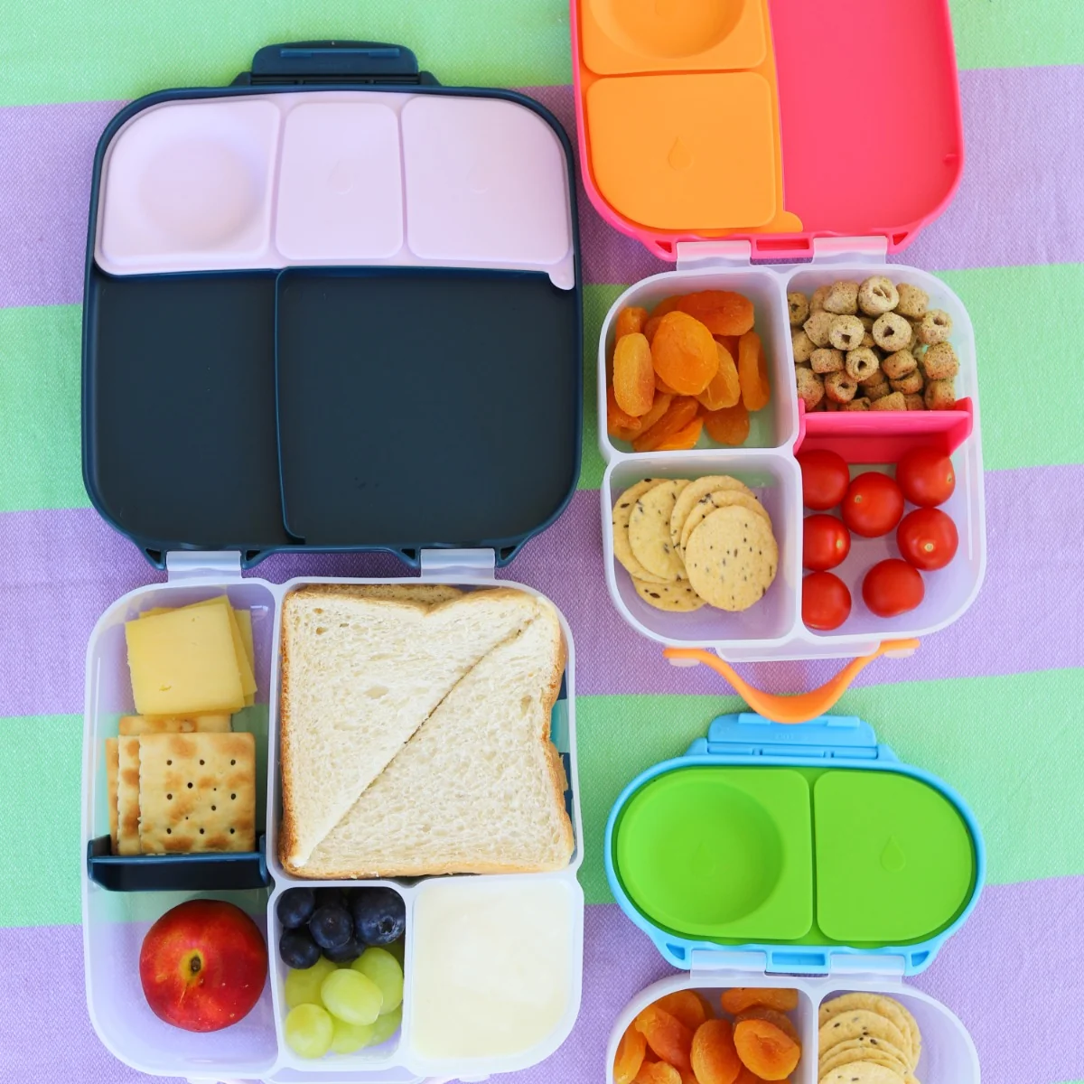 b.box Mini Lunchbox Indigo Rose Mini lunchbox dla dzieci, 1 szt.