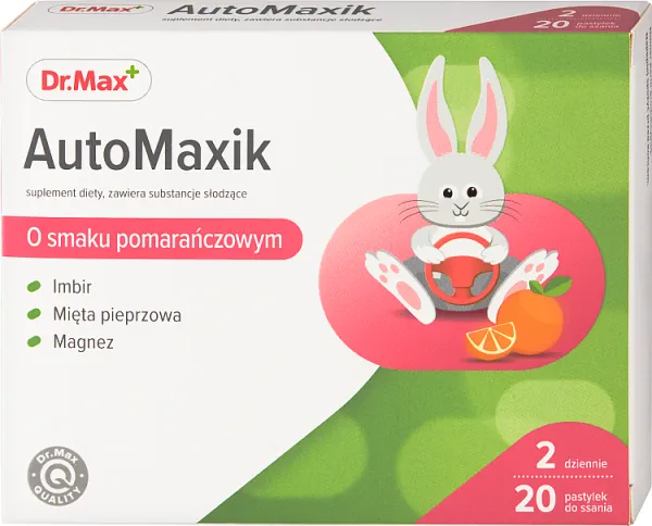 AutoMaxik Dr.Max, suplement diety, 20 tabletek do ssania