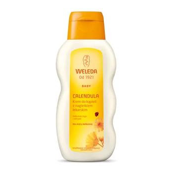 Weleda Calendula krem do kąpieli dla niemowląt i dzieci z nagietkiem lekarskim, 200 ml