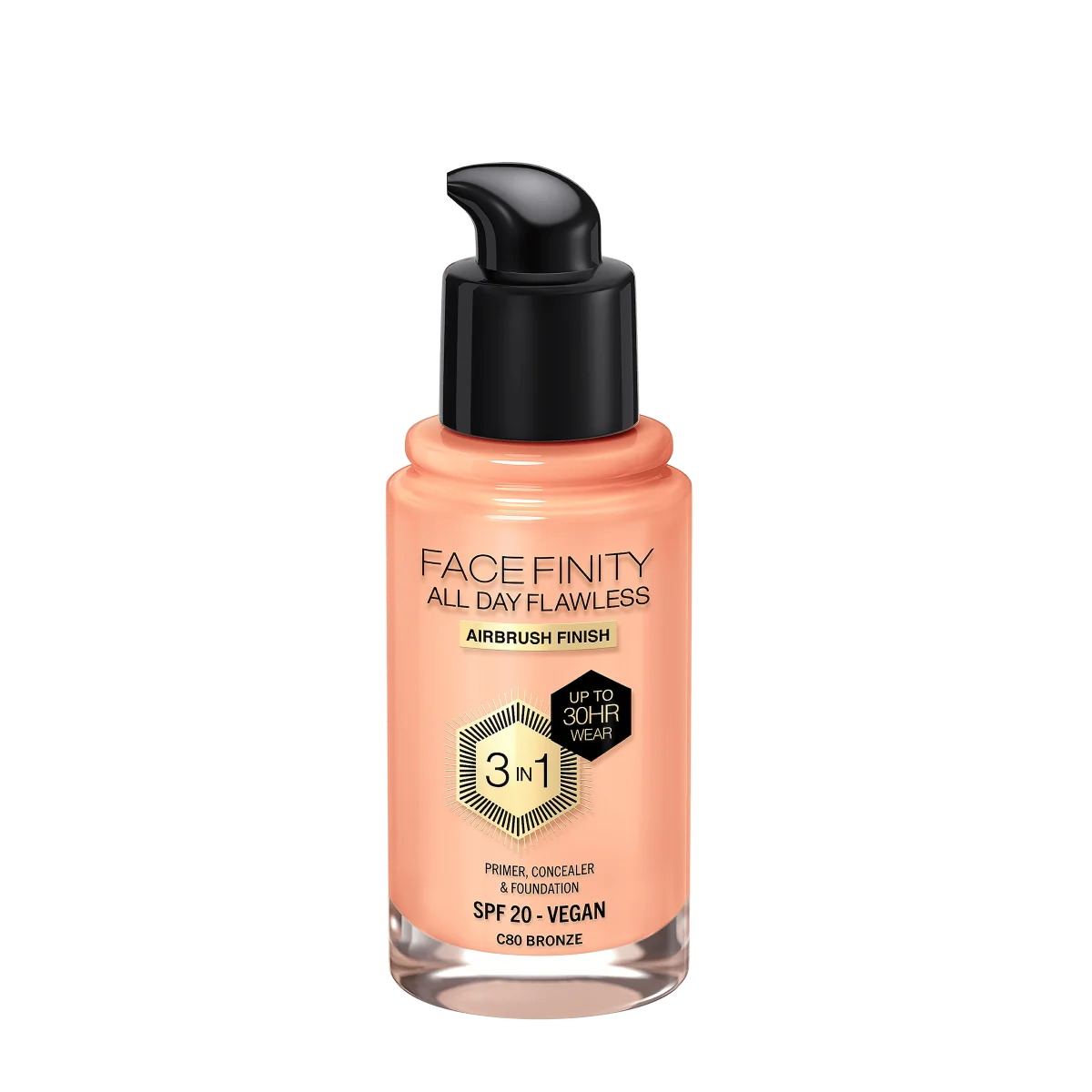 Max Factor Facefinity All Day Flawless podkład do twarzy 3w1 Bronze, 30 ml