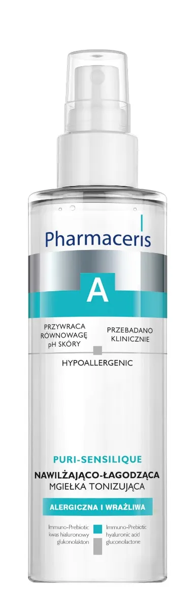 Pharmaceris A Puri-Sensilique, nawliżająco-tonujący tonik-mgiełka, 200 ml