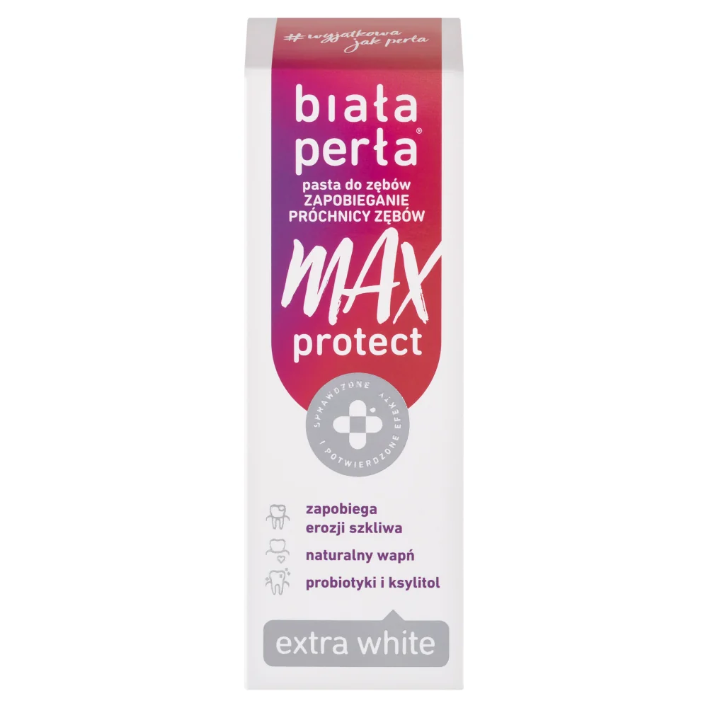 Biała Perła Max Protect pasta do zębów, 75 ml
