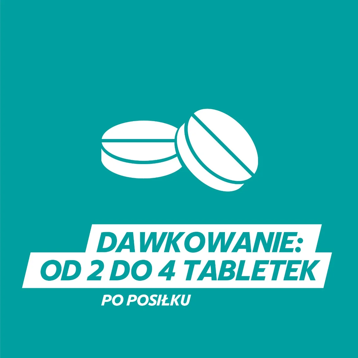 Gaviscon 48 tabletek do rozgryzania i żucia, smak miętowy