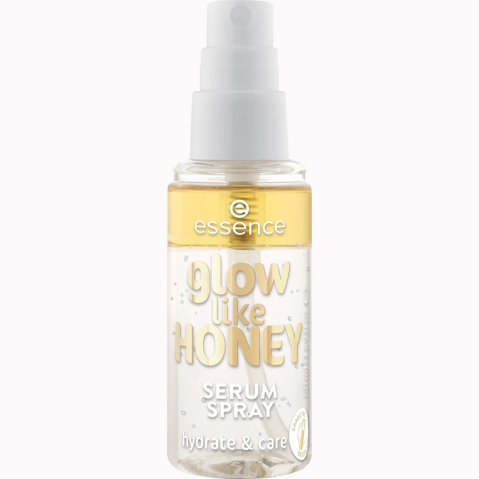 Essence Glow Like Honey dwufazowe serum w sprayu, 50 ml
