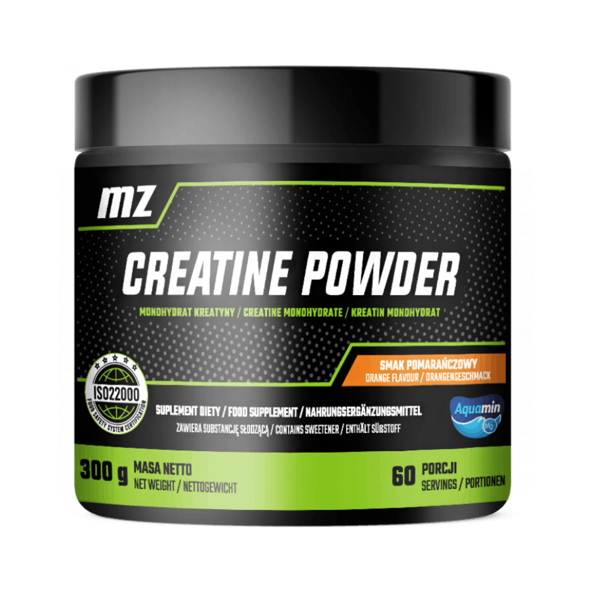 MZ Creatine Powder pomarańcza, 300 g