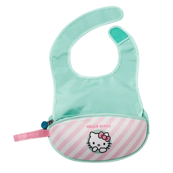 B.Box, śliniak dla niemowlaka w saszetce, hello kitty candy floss