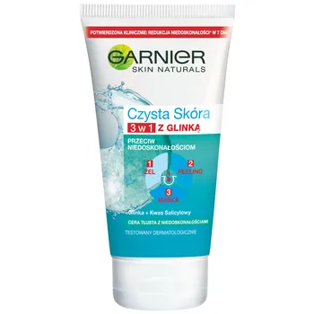 Garnier Skin Naturals Czysta Skóra, żel-peeling-maseczka 3w1, 150 ml 