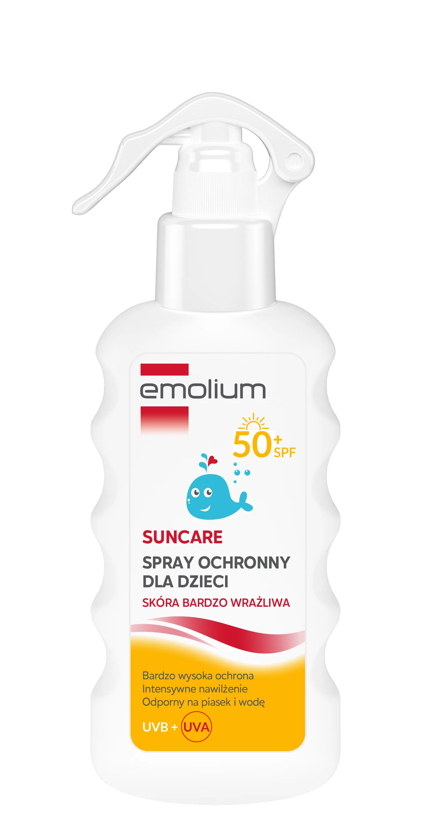 Emolium Suncare spray dla dzieci ochronny SPF50+, 175 ml