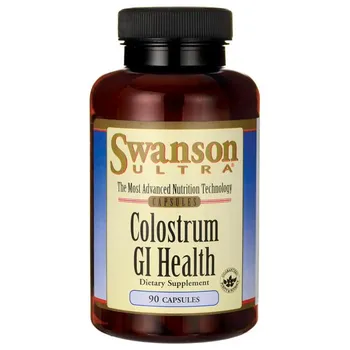 Swanson Colostrum GI Health, suplement diety, 90 kapsułek 