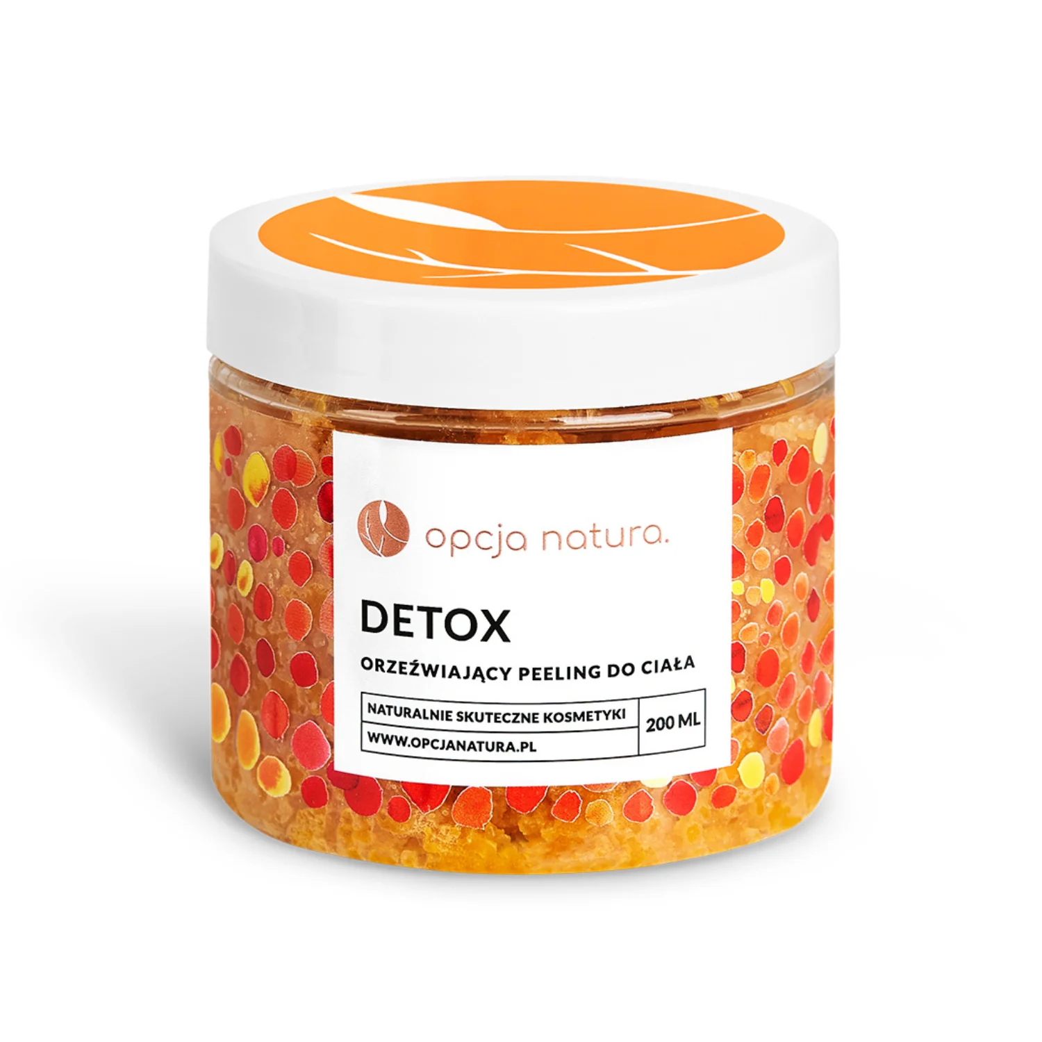 Opcja Natura Detox peeling do ciała, 200 ml