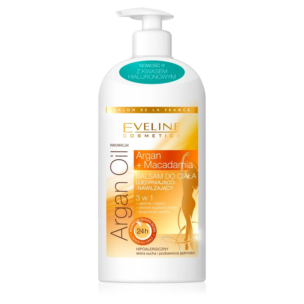 Eveline Cosmetics Extra Soft balsam do ciała luksusowy z olejkiem arganowym, 350 ml