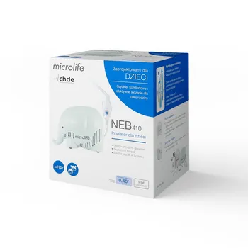 Microlife Inhalator tłokowy NEB 410 dla dzieci, 1 sztuka 