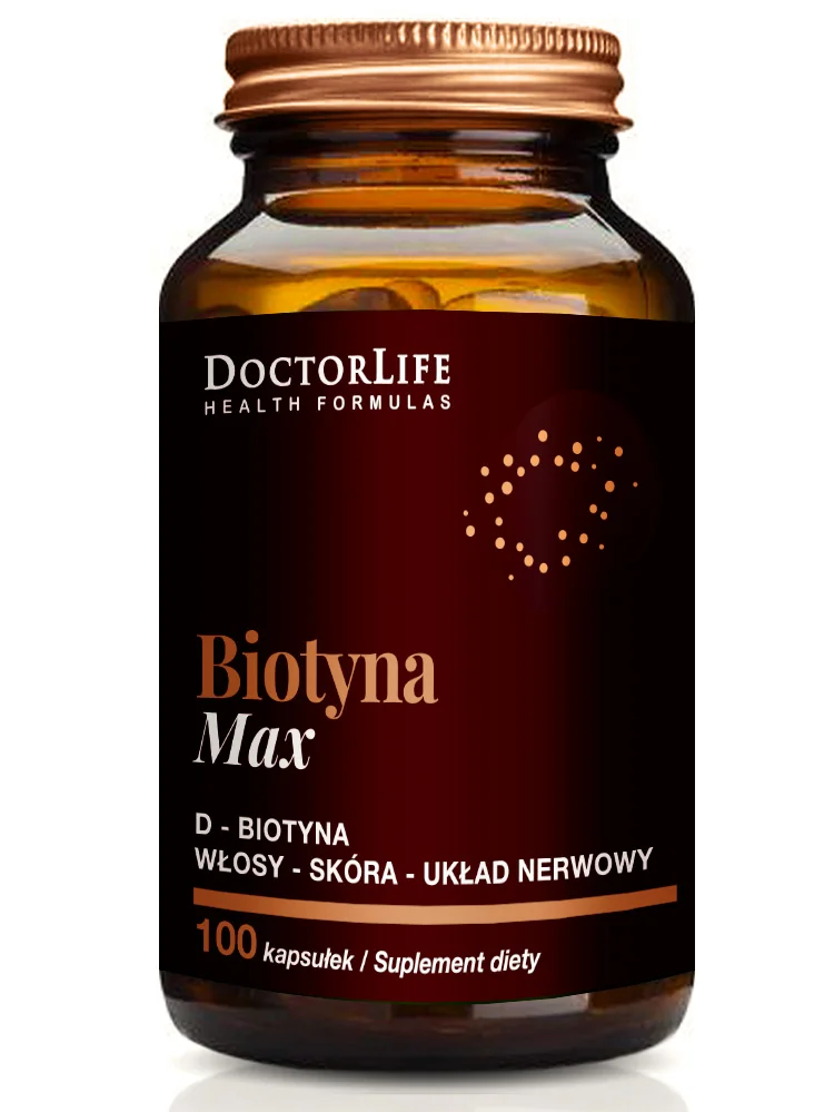 Doctor Life Biotyna Max D-Biotyna 2 5mg, 100 tabletek