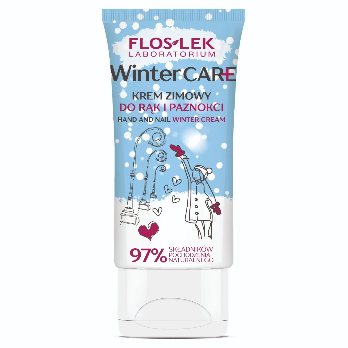 FlosLek Winter Care New zimowy krem do rąk i paznokci, 50 ml