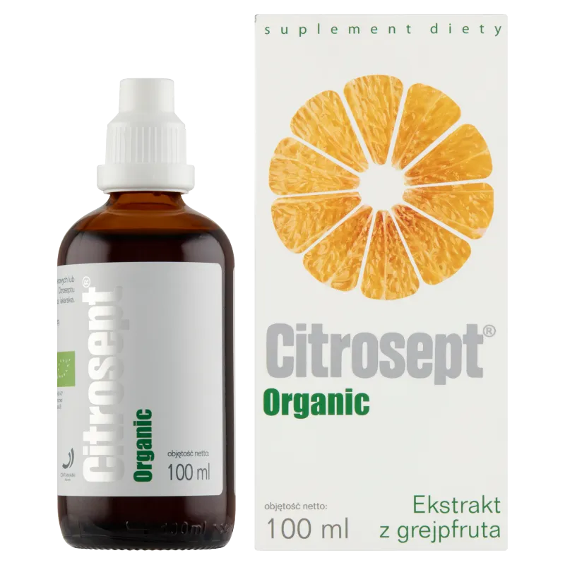 Citrosept Organic, suplement diety, plyn, 100 ml 