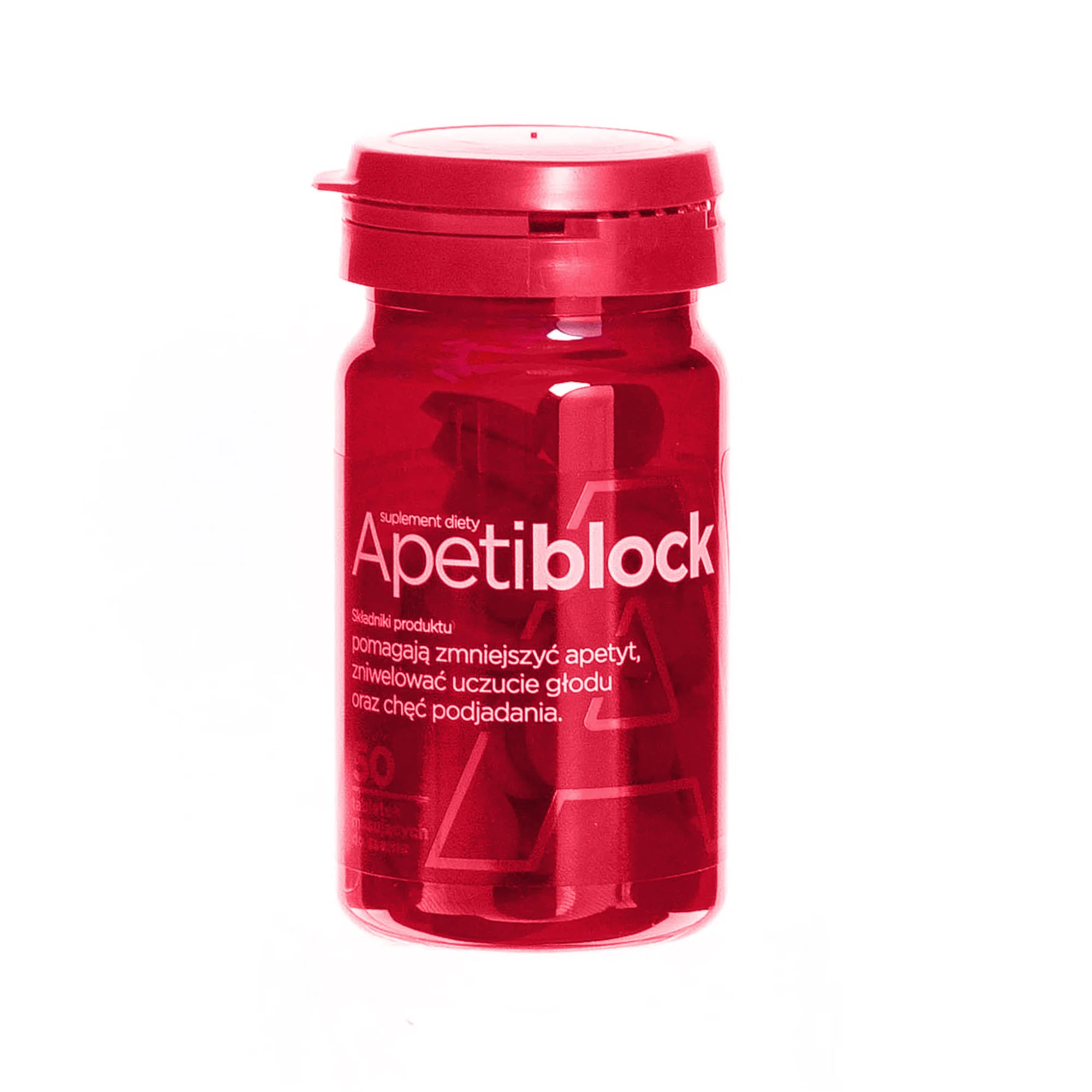 Apetiblock suplement diety, 50 tabletek musujących do ssania