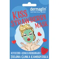 Dermaglin Kiss Strawberry maseczka oczyszczająca, 20 g