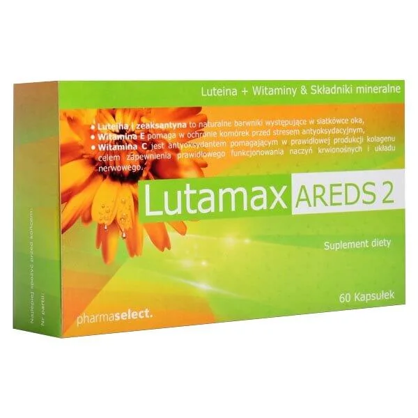 Lutamax Areds 2 suplement diety, kapsułki, 60 sztuk