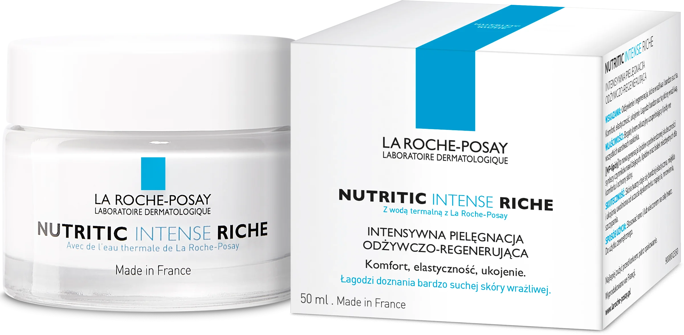 La Roche-Posay Nutritic Intense Riche krem odżywczo-regenerujący, 50 ml