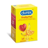 Durex Fruity Fun, prezerwatywy, 18 sztuk