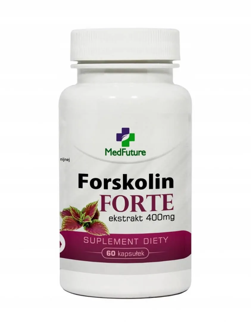 Forskolin Forte ekstrakt, suplement diety, 60 kapsułek