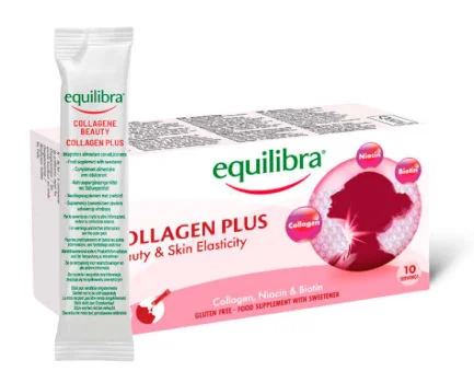Equilibra Kolagen Plus 10 saszetek z płynem Equilibra Kolagen Plus 10 saszetek z płynem