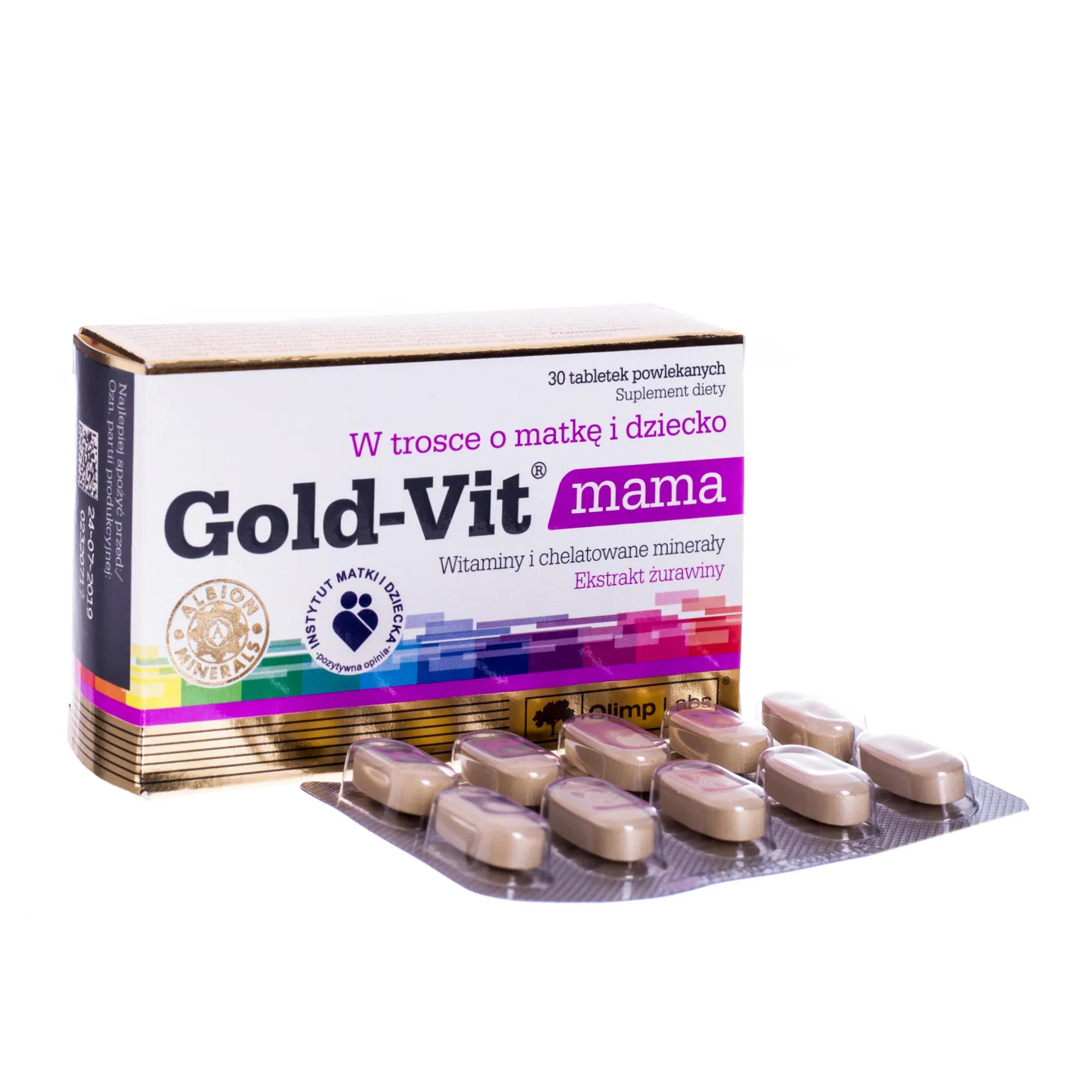 Olimp Gold-Vit Mama, suplement diety, 30 tabletek