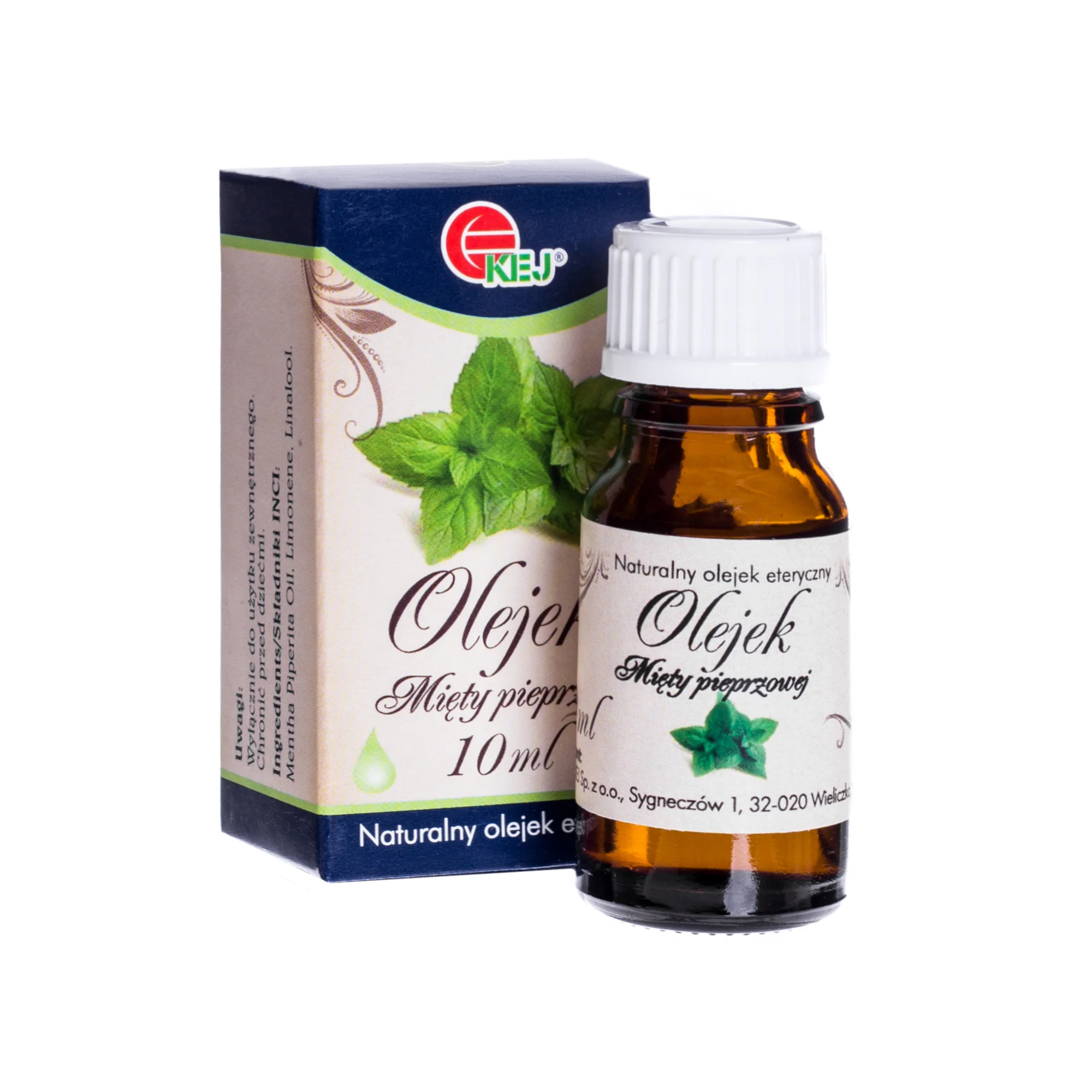 Kej olejek eteryczny z mięty pieprzowej, 10 ml