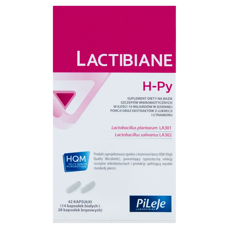 Lactibiane H-Py suplement diety, 42 kapsułki