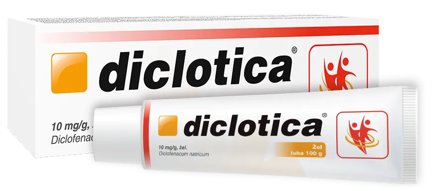 Diclotica, 10 mg/ g, żel, 100 g