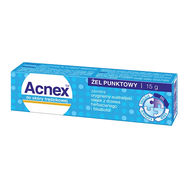Acnex żel punktowy, 15 g