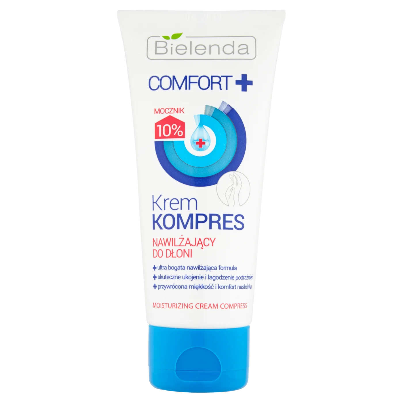 Bielenda Comfort+ krem kompres nawilżający do dłoni, 75 ml