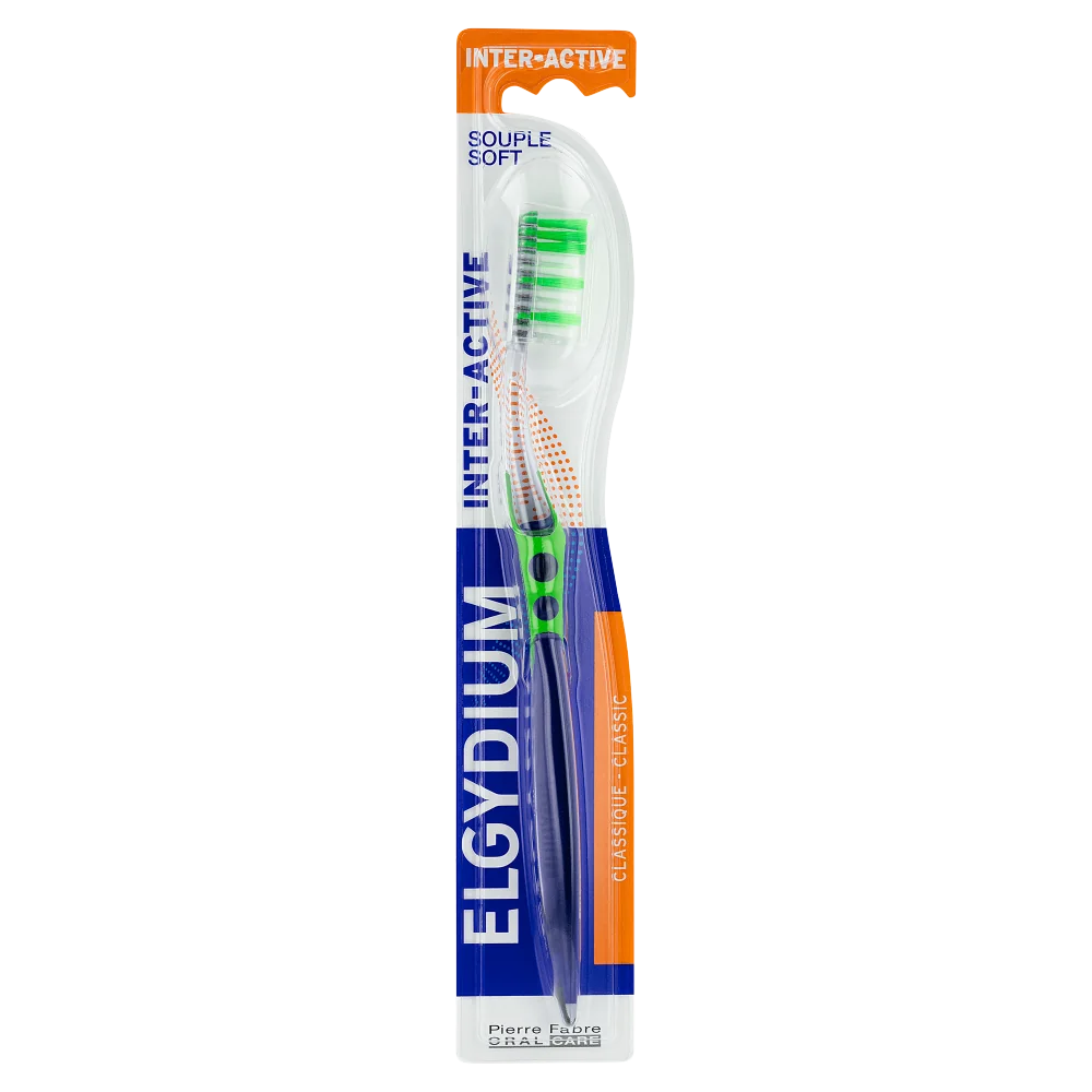 Elgydium Inter-Active Soft szczoteczka do zębów, 1 szt.
