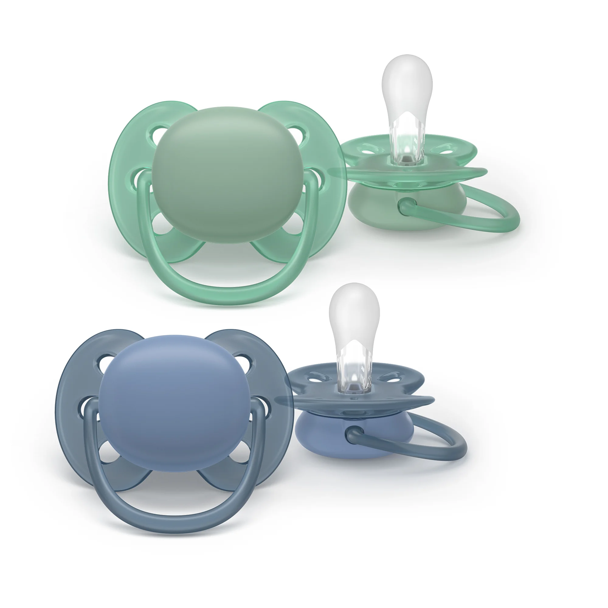 Philips Avent Ultra Soft ortodontyczny smoczek uspokajający 6-18 m, 2 sztuki