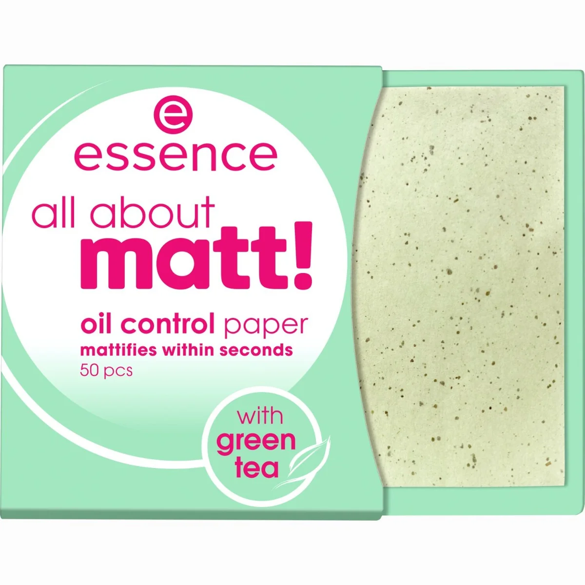 Essence All about matt! bibułki matujące, 50 sztuk