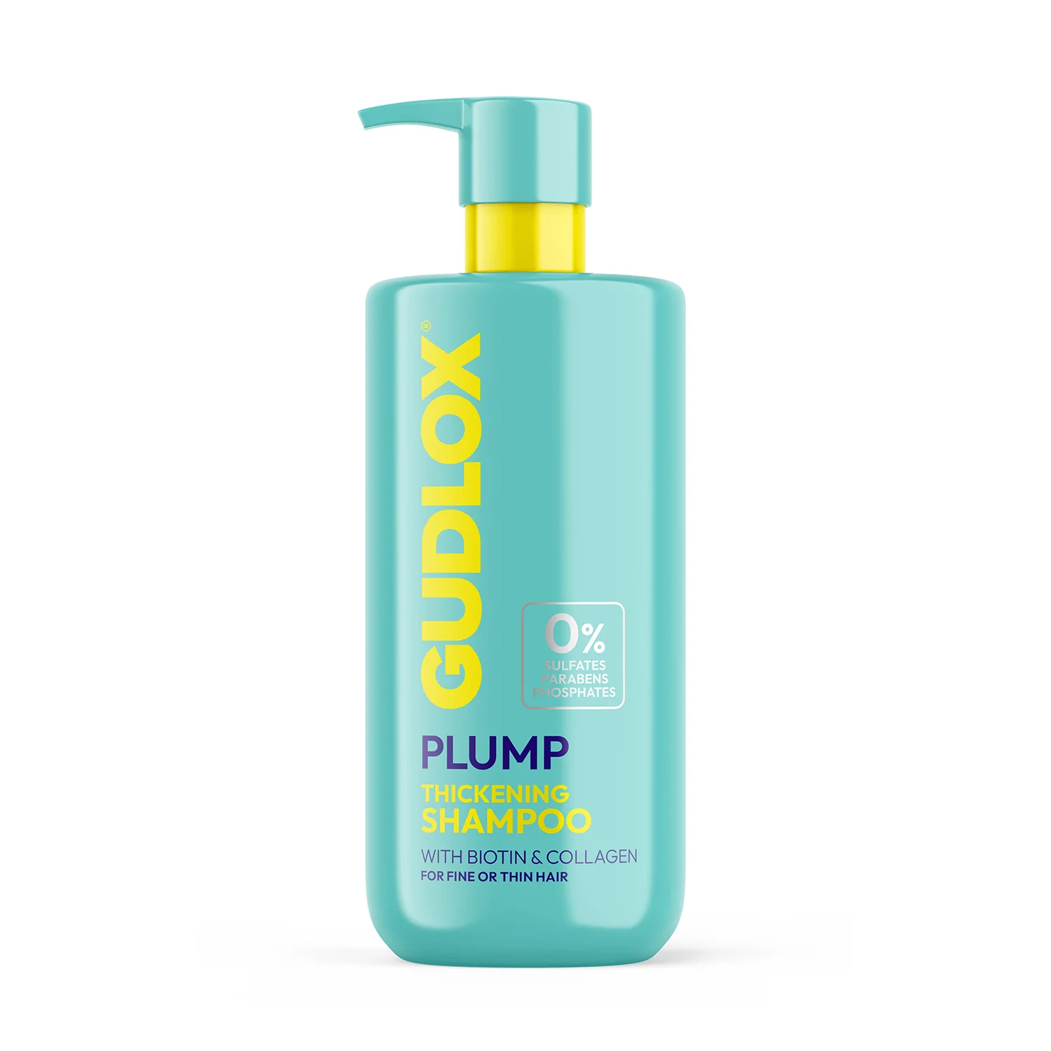Gudlox Plump szampon zwiększający objętość z kolagenem i biotyną, 400 ml