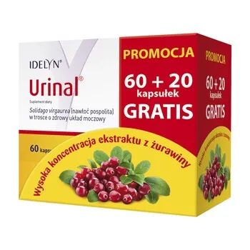 Urinal, suplement diety, promopak, 60 + 20 kapsułek