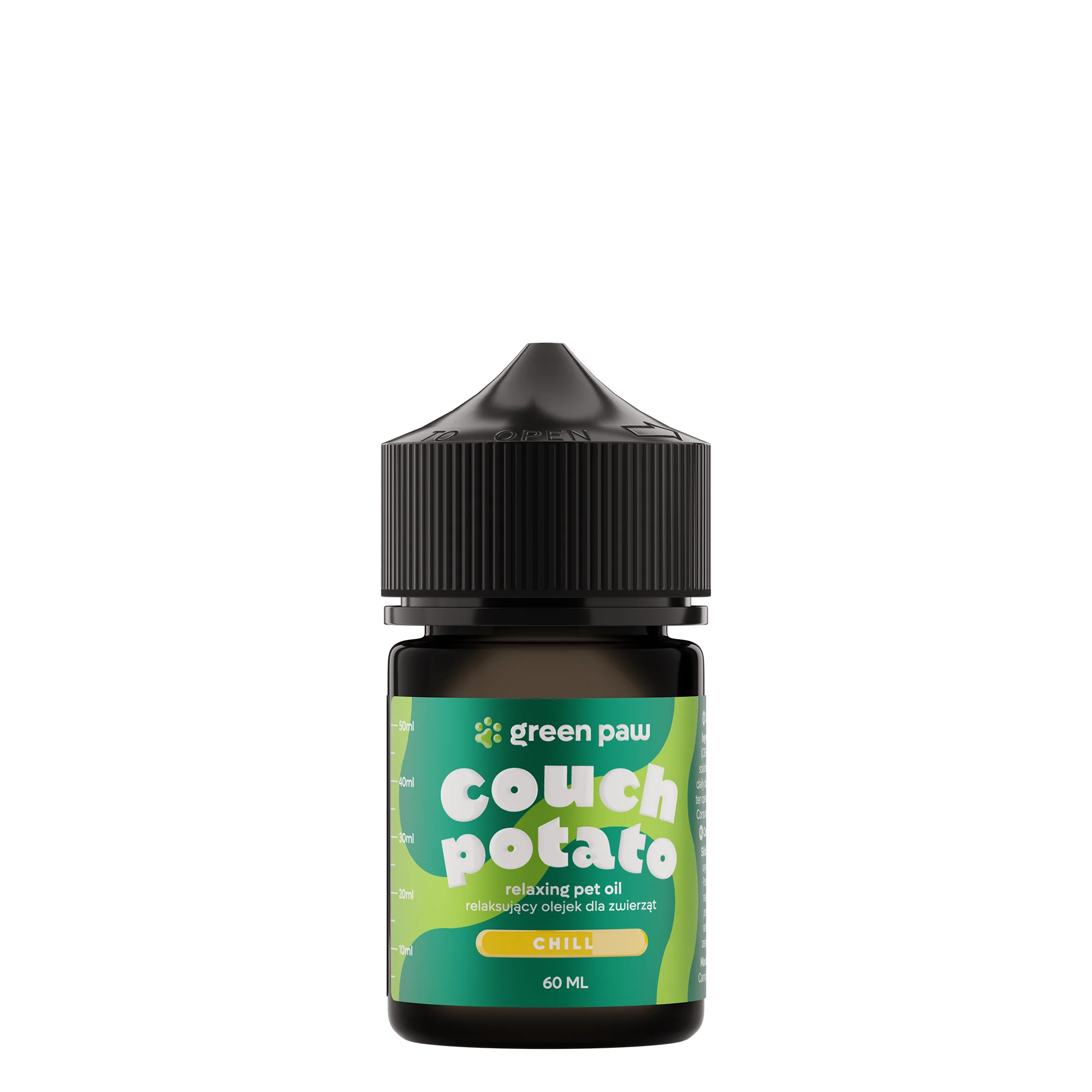 Green Paw Couch Potato olejek z CBD dla psów, 60 ml