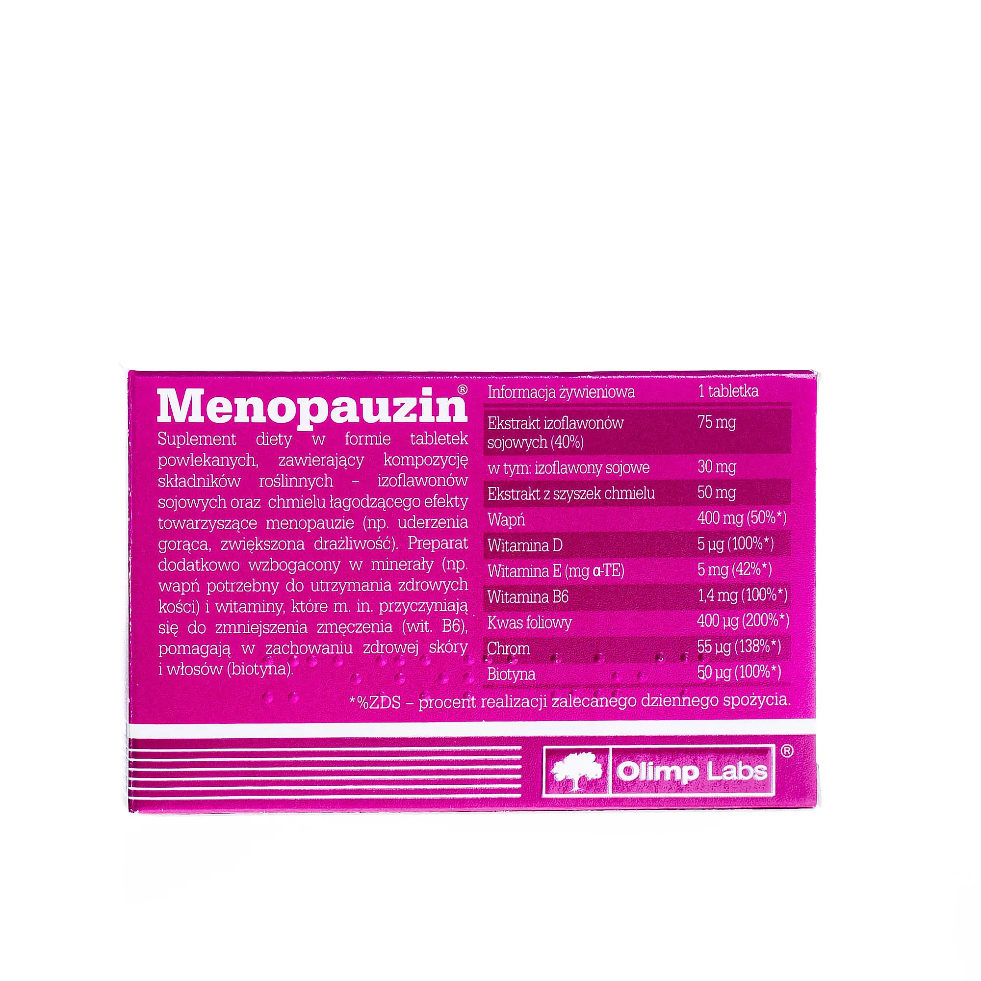 Olimp Menopauzin, suplement diety, 30 tabletek 