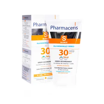 Pharmaceris Pharmaceris S krem ochronny spf 30 dla dzieci i niemowląt, 125 ml 