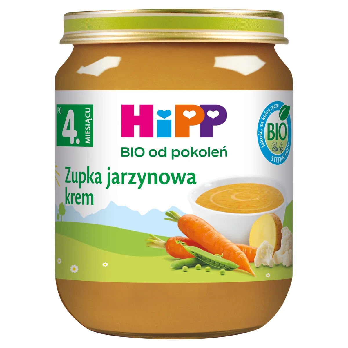 HiPP BIO od pokoleń zupa-krem jarzynowa, 125 g