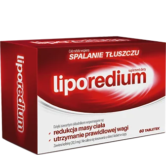 Liporedium suplement diety, 60 tabletek