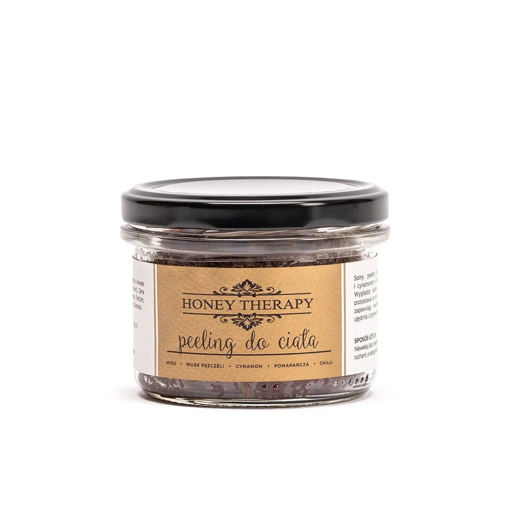 Honey Therapy peeling do ciała miód, wosk, cynamon, 250 g