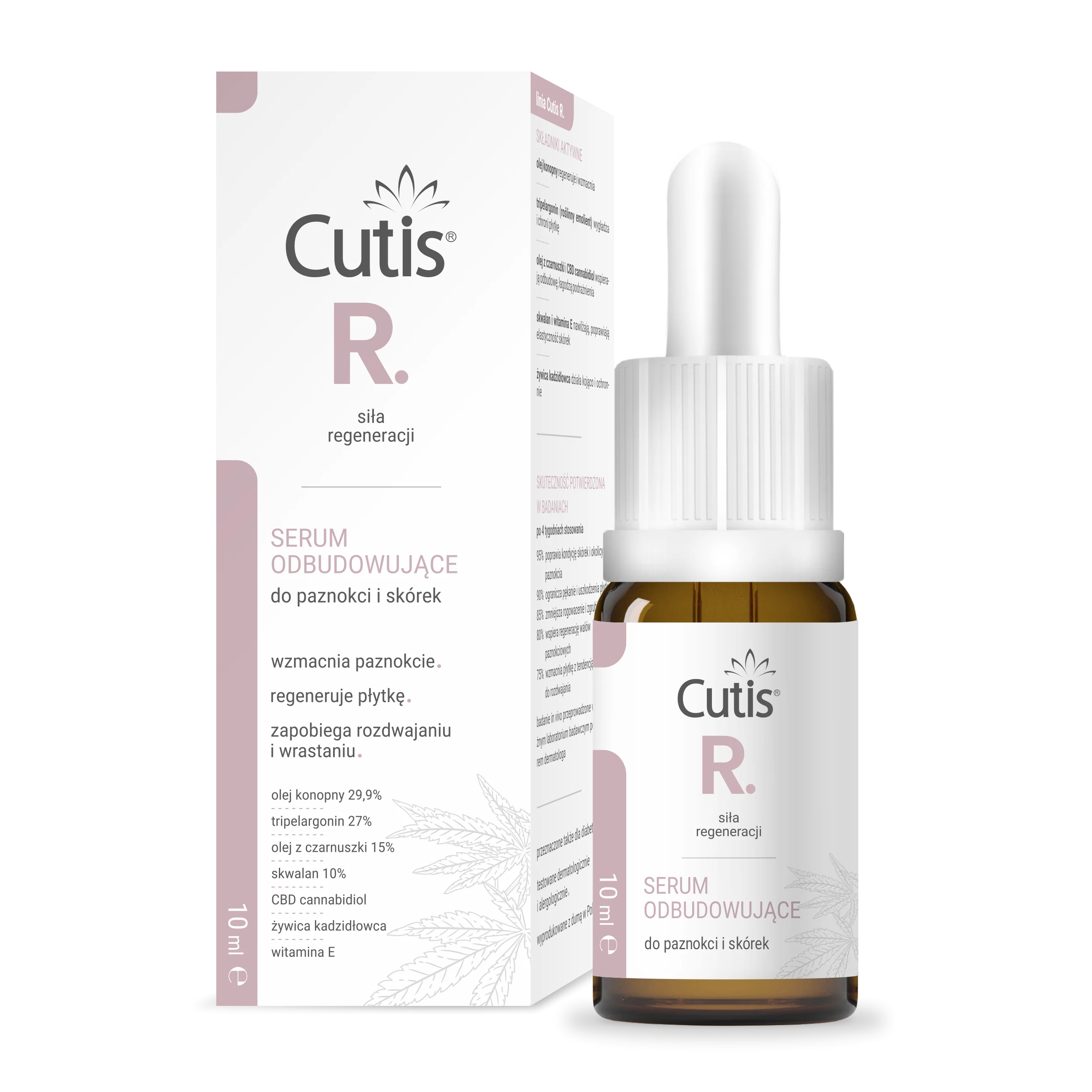 Cutis R-REGENERACJA serum odbudowujące do paznokci i skórek, 10 ml
