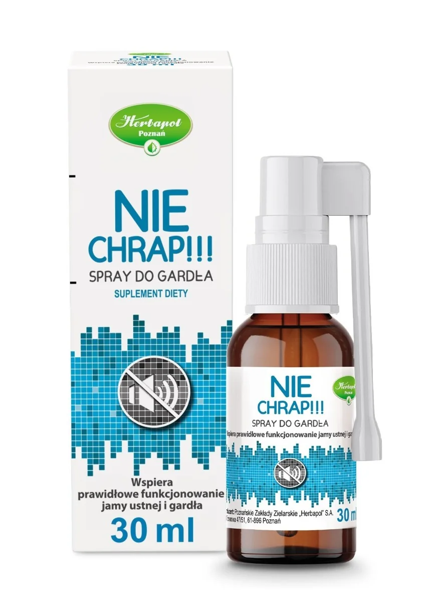 Nie Chrap!!! spray do gardła, 30 ml