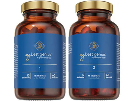 MyBestGenius 60+60 kapsułek MyBestGenius 60+60 kapsułek