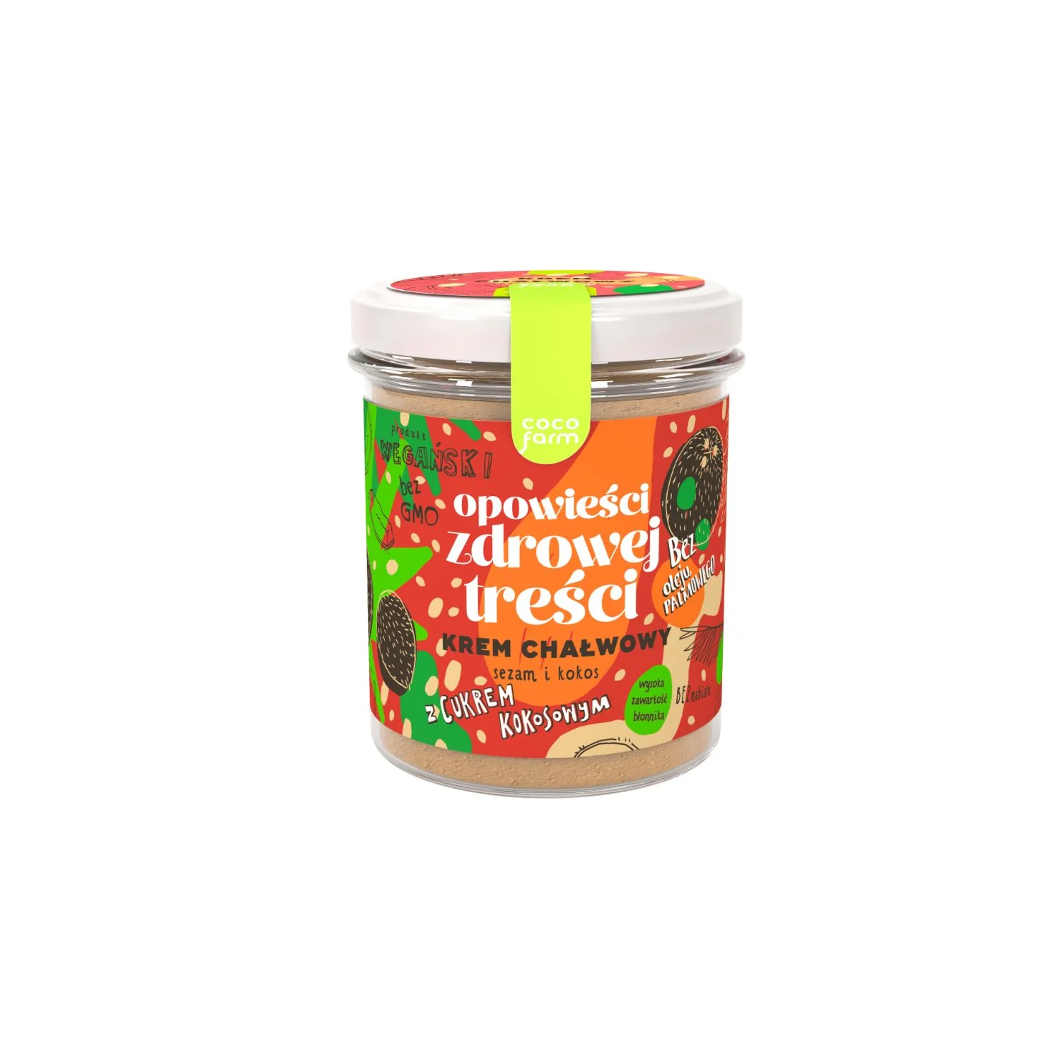 Opowieści Zdrowej Treści krem chałwowy, 280 g