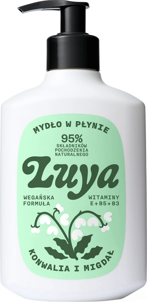 Luya mydło do rąk w płynie Konwalia i Migdał, 400 ml