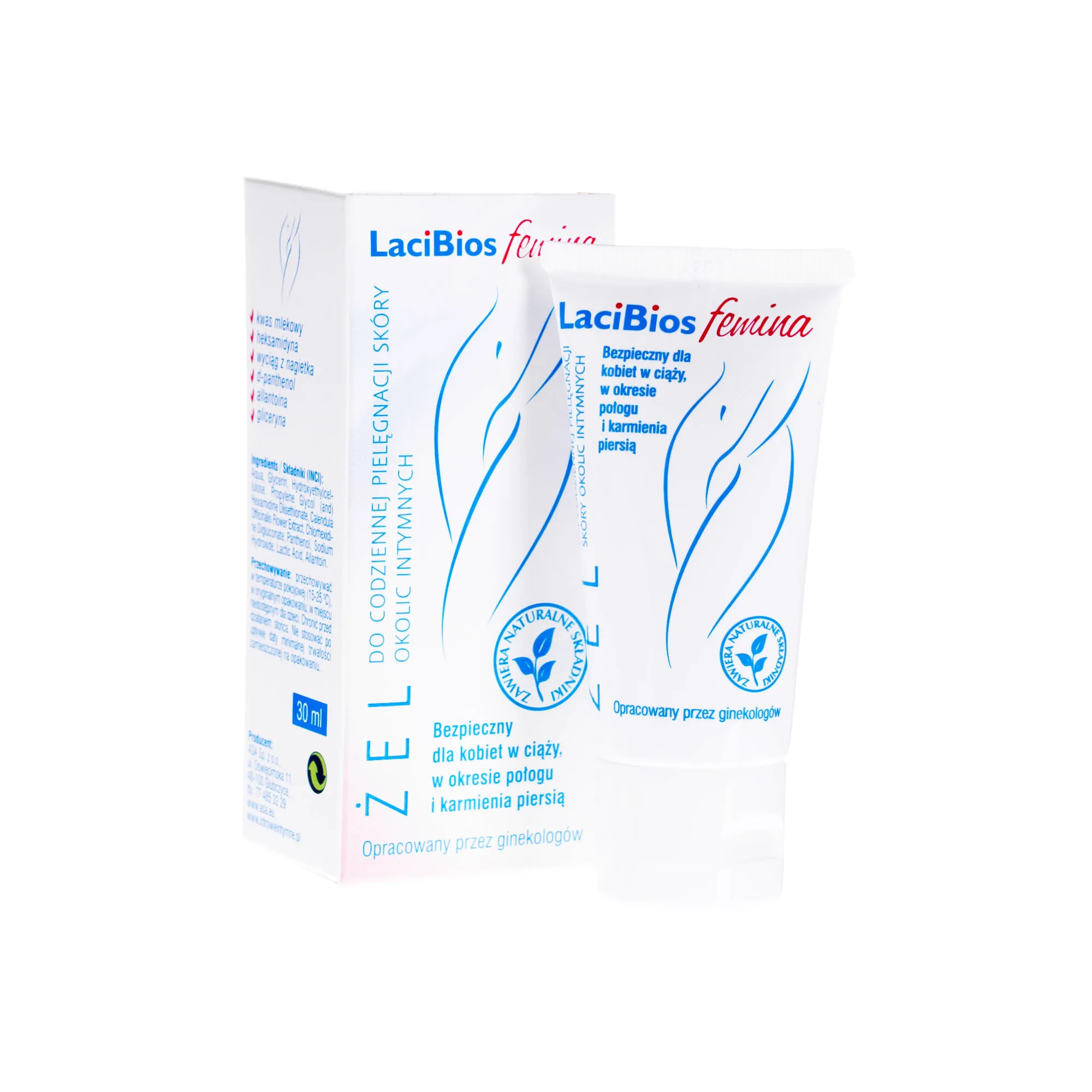LaciBios Femina, żel do codziennej pielęgnacji skóry, 30 ml 