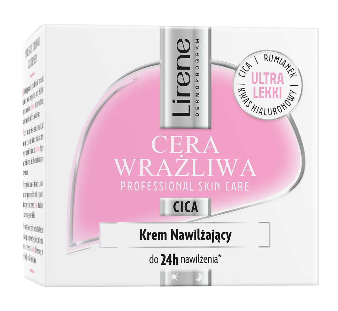 Lirene Cera Wrażliwa krem nawilżający, 50 ml